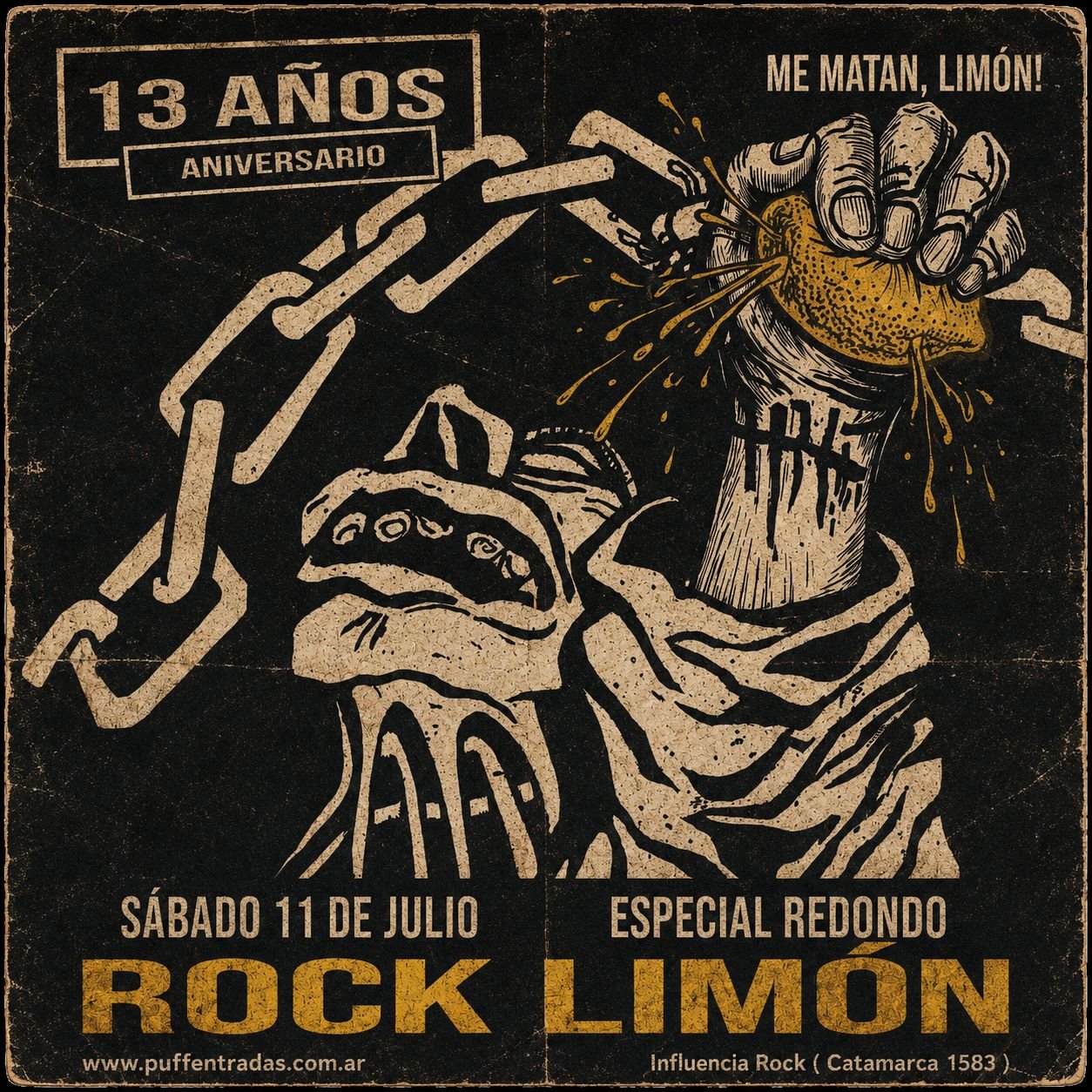 Aniversario - 13 Años - Rock Limon